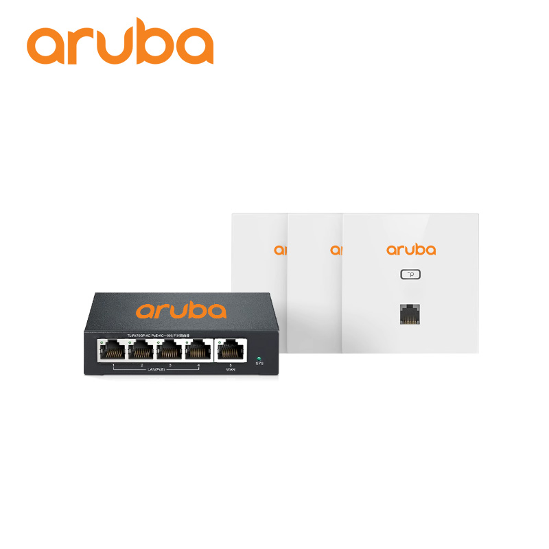 Router host + 3 painéis de subsite(Aplicável a 3 quartos)