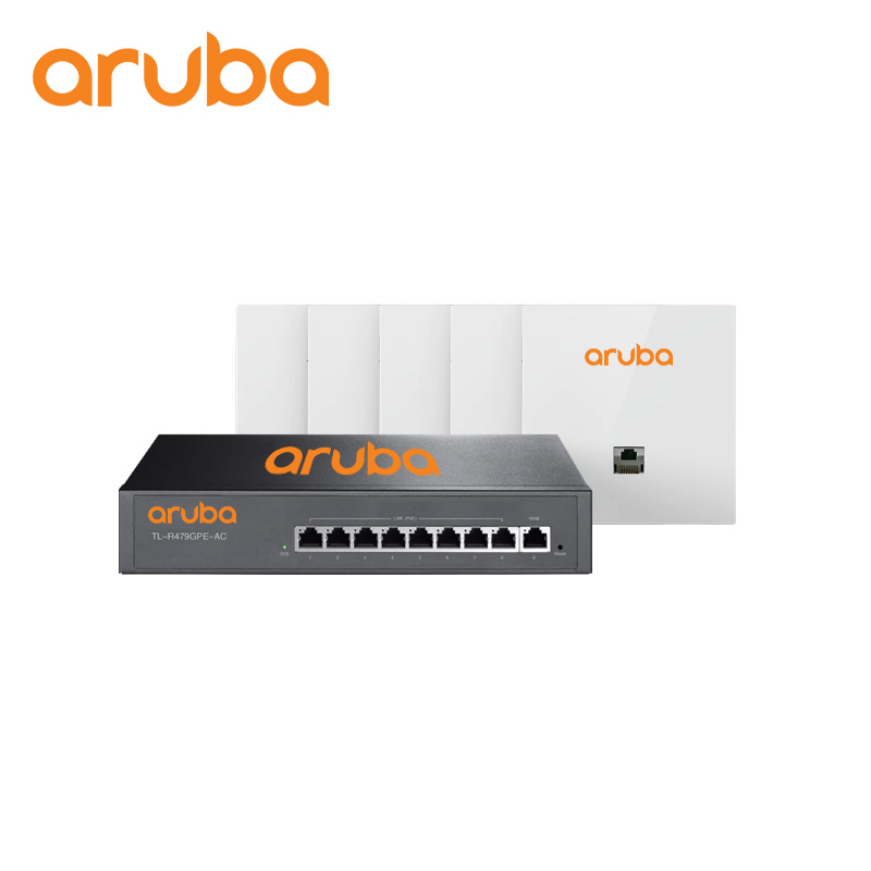 Router host + 5 painéis de subsite(Aplicável a 5 quartos)